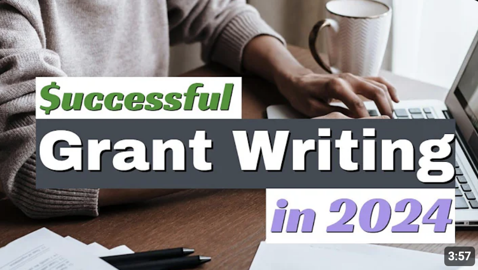 Successful grant writing tips for 2024.